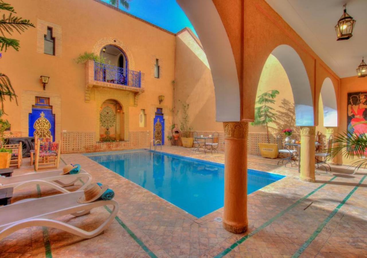 Riad La Villa Bleue & Spa Marrákes Kültér fotó