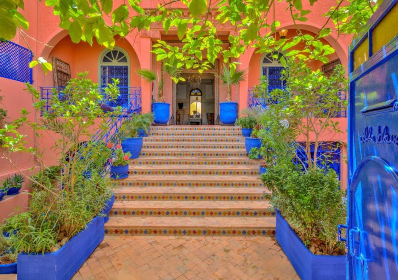 Riad La Villa Bleue & Spa Marrákes Kültér fotó