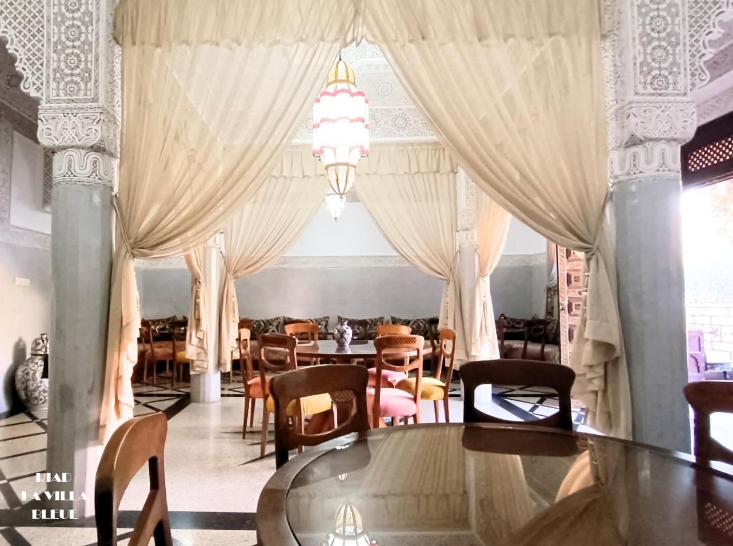 Riad La Villa Bleue & Spa Marrákes Kültér fotó