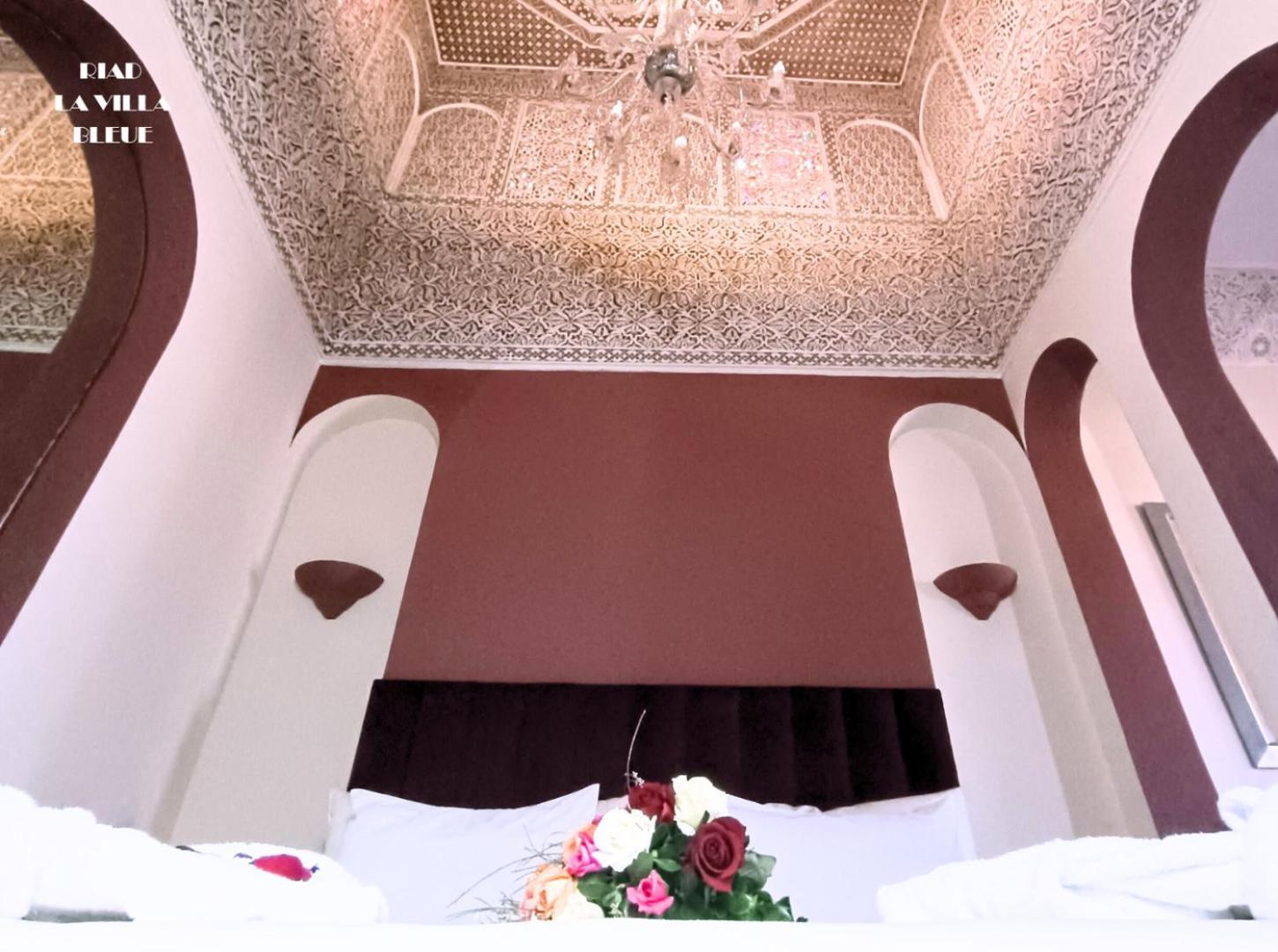 Riad La Villa Bleue & Spa Marrákes Kültér fotó