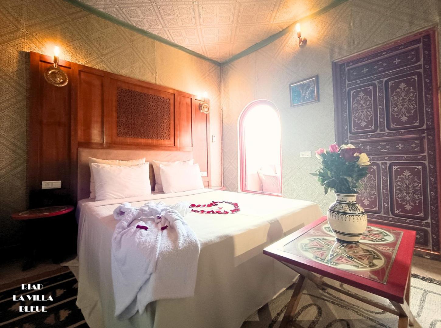 Riad La Villa Bleue & Spa Marrákes Kültér fotó