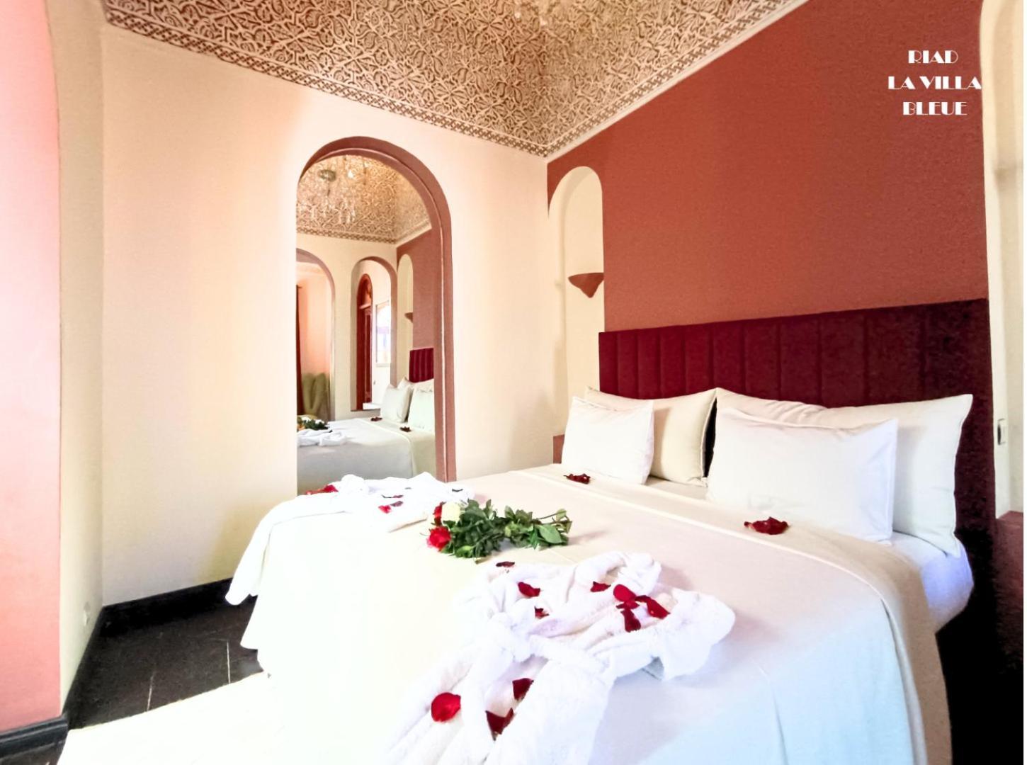 Riad La Villa Bleue & Spa Marrákes Kültér fotó