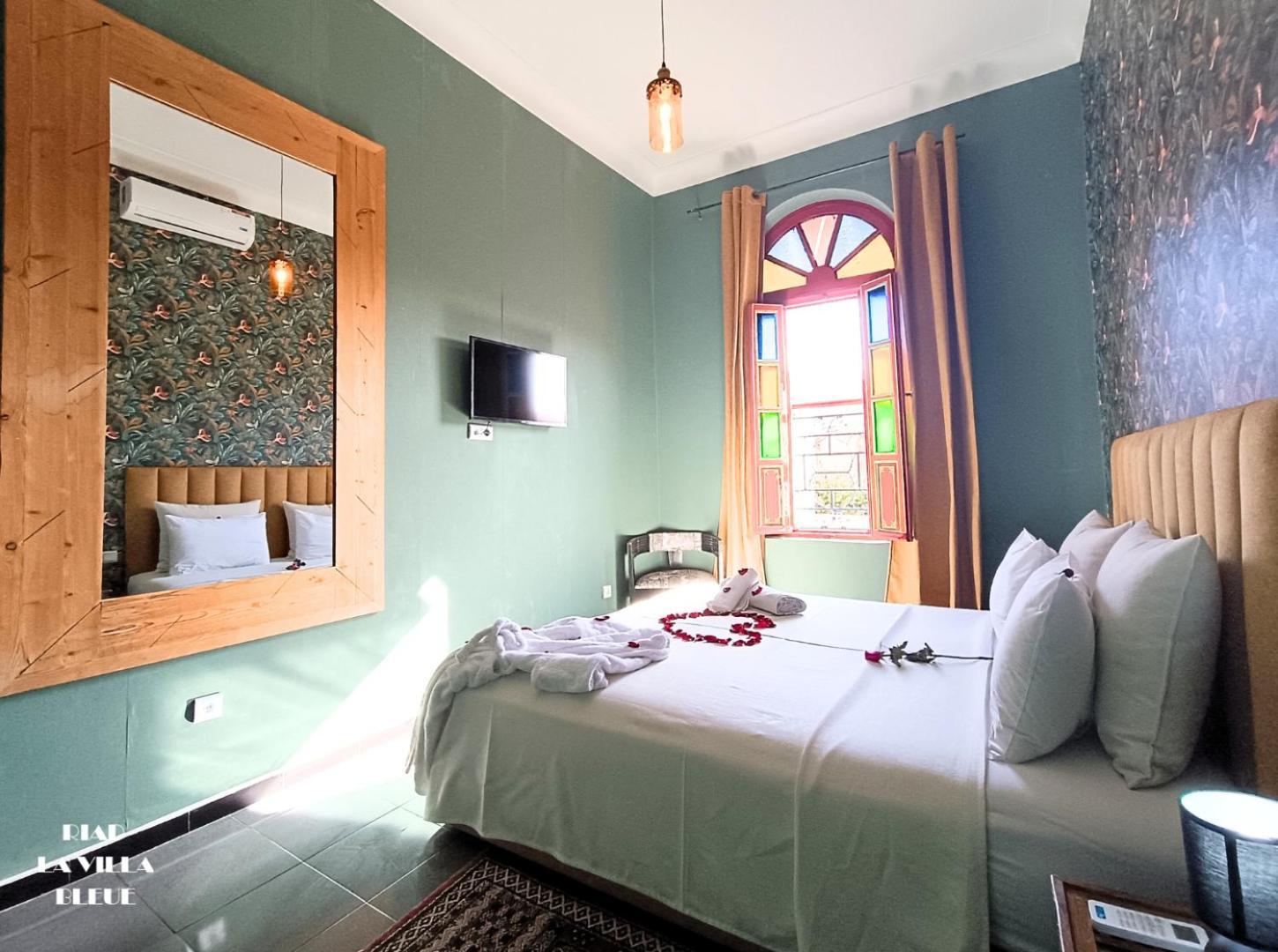 Riad La Villa Bleue & Spa Marrákes Kültér fotó